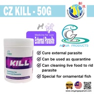 CZ AQUA KILL - 50G ANTI EXTERNAL PARASITE MEDICINE FOR FISH
