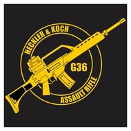 Heckler & Koch G36 Classic series 2 Cutting Sticker
