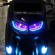 LAMPU ALIS DRL NMAX NEW  ALL NEW NMAX 2020 2021 2022 LAMPU BONUS DEMON EYE SIAP PAKAI LAMPU ALIS DRL BONUS DEVIL EYES