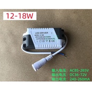 LED Driver 3W-8W 8-12w 12-18w 18w-24w 24W-36W LED downlight driver Lampu Led  Ceiling Light Lamp Dri