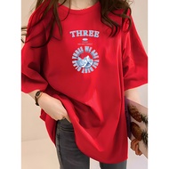 2G3219  Tshirt Women Plus Size Clothes T shirt Crop Top Women's T shirt Blouse Printing Ha