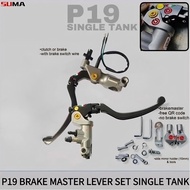 P19 Brake Master CNC Universal Master Pump LH/RH SET TWM 100% Premium Quality Y15ZR/LC5S/R25/XJ6/ER6