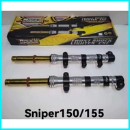 RACE POWER FRONT FORK SHOCK ASSY ASSEMBLY WITH GOLD INNER TUBE FOR YAMAHA SNIPER 155 / 150