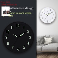 [Meimeier] Wall Clock Luminous Wall Clock Living Room Quartz Clock Silent Clock