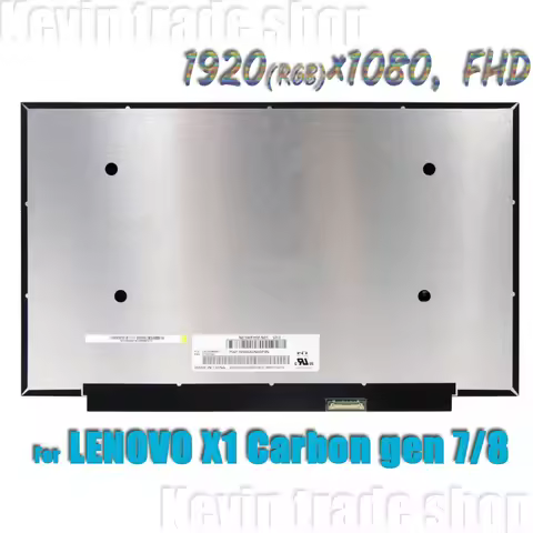 B140HAN05.7 NE140FHM-N61 N140HCG-GQ2 FHD For Thinkpad T480 T490s X1 Carbon 7th Gen 20R1 20R2 8th 20U