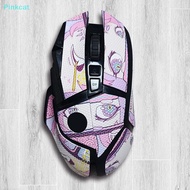 Pinkcat Mouse Grip Tape Skate Sticker Non Slip Suck Sweat Mouse Anti-Slip Sticker For Logitech G502 