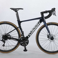 Toseek R-Type Aero All New Road Bike 700C Disc Brake Full Alloy One-Tone Colored Frame