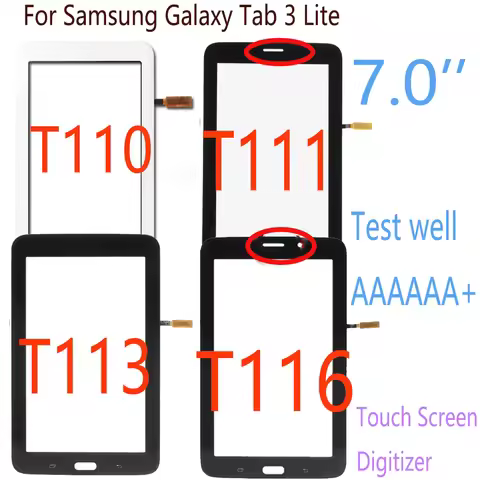 7.0'' For Samsung Galaxy Tab 3 SM-T110 SM-T111 SM-T113 SM-T116 Touch Screen Digitizer Panel T110 T11