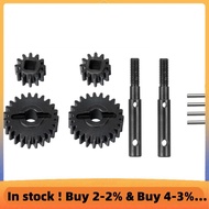 AR45 F9 Portal Axle Portal Gear Set 23T/12T and Portal Stub Axle for Axial SCX10 III Capra 1/10 RC C