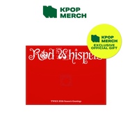 [+JYP / KPOP MERCH GIFT ] TWICE - 2026 SEASON GREETINGS [ RED WHISPERS ]