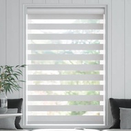 blind curtain=langsir sliding door= 3 PANEL WINDOW ZEBRA BLINDS Bidai zebra tingkap 3 panel Bidai Tingkap Moden Zebra Bl