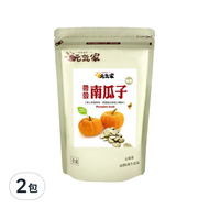 元氣家 茶香帶殼南瓜子  200g  2包