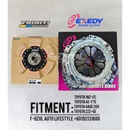 Triniti 6 Puck Sintered With Exedy Racing Clutch Cover Toyota 4AGE 20V 4E-FTE 1NZ-FE 2ZZ-GE