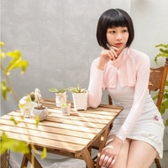 【MEGA COOUV】防曬冰感扣子款圍脖披肩袖套 UV-F517