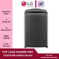 LG TOP LOAD WASHER 17KG TV2517SV3B (READY STOCK)-LG WARRANTY MALAYSIA
