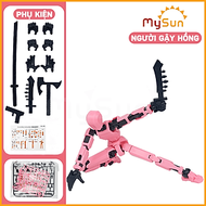 Đồ chơi mô hình người có khớp giá rẻ cử động nhân vật người nộm tập võ MySun