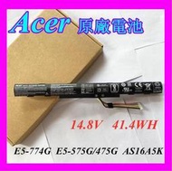 原廠配件 Acer 宏碁E15 E5-774G E5-575G475G523G AS16A5K筆記本電池  露天市集