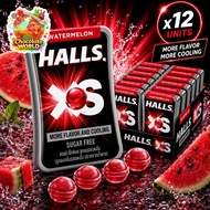 Halls XS Sugar Free Candy Watermelon (20's X 12)