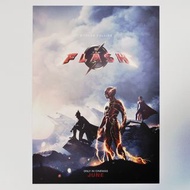 台灣版 閃電俠 The Flash A3 海報 poster 雙面 Batman 蝙蝠俠 Supergirl DC Comics 威秀影城 電影海報
