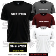 Shooter tshirt / Shooter jersey | Microfiber quick dry | Reflective print