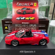Jingshang Kyosho 1/64 Ferrari Ferrari 458 Speciale A APERTA 458 SPA Convertible Positive Red Red Red