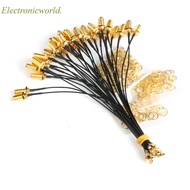 1piece SMA / RP-SMA female to MHF4 IPEX IPX RF plug Pigtail cable for Mini 0.81mm PCI card intel WIF