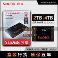 SanDisk閃迪2T至尊高速Z25 3D進階SSD2.5寸SATA3筆記本固態硬盤2T