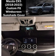 Mazda CX5 CX-5 (2018-2025) Custom Fit Windscreen Sunshade Cover