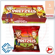JM FG-0144 | 5 Packs | Jack 'n Jill Pretzels Chocolate 40G | 28G [1]