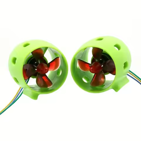 DC 12V-24V 20A Underwater Jet Boat 4 Blade CW CCW Thruster Engine For DIY RC Robot Decoy Nest Boat S