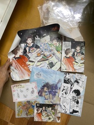 (full pk) Lẻ Truyện tranh cũ Người lạ dưới gió xuân tập 1 2 3 bản đặc biệt đủ phụ kiện