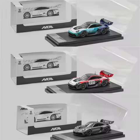 1:64 GT3 R Rennsport Brumos Limited999 Diecast Collector's Vehicle Model Car