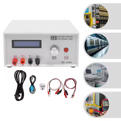 EBC-A10H Battery Capacity Charge/Discharge Tester with LCD Display