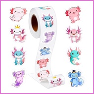 Reptile Stickers Axolotl Adhesive Decals Salamander Stickers Scrapbook Decal for School Classroom Pa