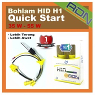 H3 HID BULB Supports QUICK START ADN 35 - 55 watt SUPERBRIGHT
