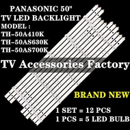 TH-50A410K TH-50AS630K TH-50AS700K PANASONIC 50" TV LED BACKLIGHT TH-50A410 TH-50AS630 TH50A410 TH-5