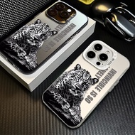 Ink Painting Fierce Tiger Phone Case Compatible with IPhone 16 Pro Max 15 14 13 12 11 XS Max XR XS 7