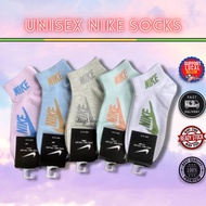 Woman Nike Socks Sport Exercise Ankle Stocking Branded Cotton Short Stokin Wanita Pendek Jenama Saru