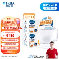 碧然德（brita） 设计师滤水壶过滤净水器净水壶style Cool壶+滤芯2.4L装新品 cool +12枚专家版滤芯（到手1壶13芯 style cool