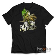Ali bin abi thalib green flag Da'wah T-shirt