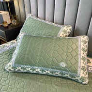 Coco latex pillowcases (2 pieces) size 50*70cm, beautiful soft and cool latex pillowcases xoilac