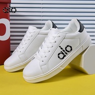 Alo White Shoes Men Women Spring Waterproof Casual Sports Shoes Youth Casual Sneakers