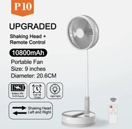ใหม่ล่าสุด พัดลมCYKE P10 ไร้สาย น้ำหนักเบา พกพาสะดวก สำหรับ Office TRAVEL HOME