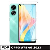 Clear Tempered Glass for Oppo A78 4G / Oppo A78 5G - Clear Screen Protector
