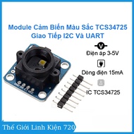 Module Cảm Biến Màu Sắc TCS34725 Giao Tiếp I2C Và UART