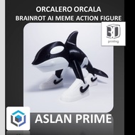 ORCALERO ORCALA ARTICULATED ACTION FIGURE 3D Print Toy Toys Toys Viral Brainrot Anomali Anomaly Char