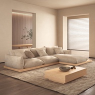 Sofa Bed Japanese-style Down Technology Fabric Living Room Simple Sofa