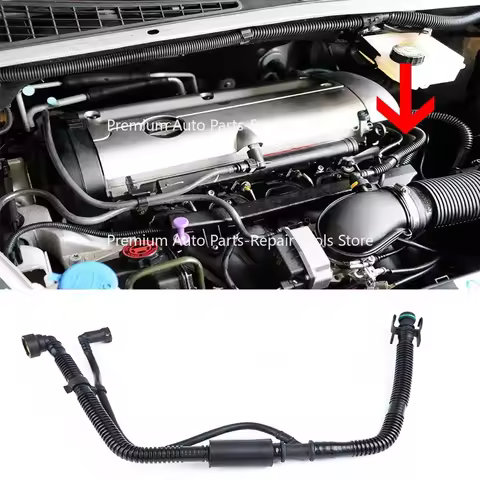 For Engine Crankcase Breather Pipes EW10J4 for Peugeot 307 407 406 607 807 1.6V Citroen Picasso Sena