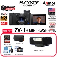 Sony ZV-1 & ZV1 Digital Camera + FLASH Vlogging Camera | Sony Malaysia 2 YEARS Warranty + FREE GIFT 