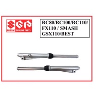 SUZUKI RC80 FRONT FORK ASSY RC100 RC110 FX110 SMASH GSX110 BEST FORK DEPAN BATANG FORK ASSY SUZUKI